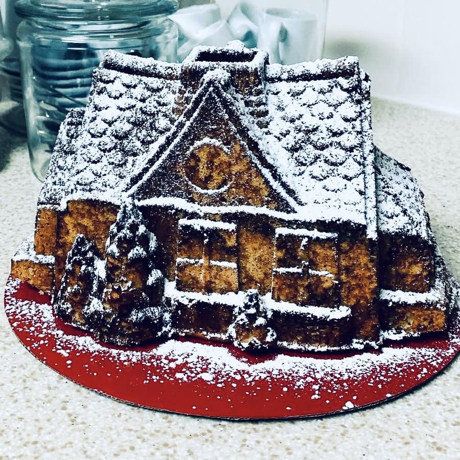 Ginger Bread House Cake