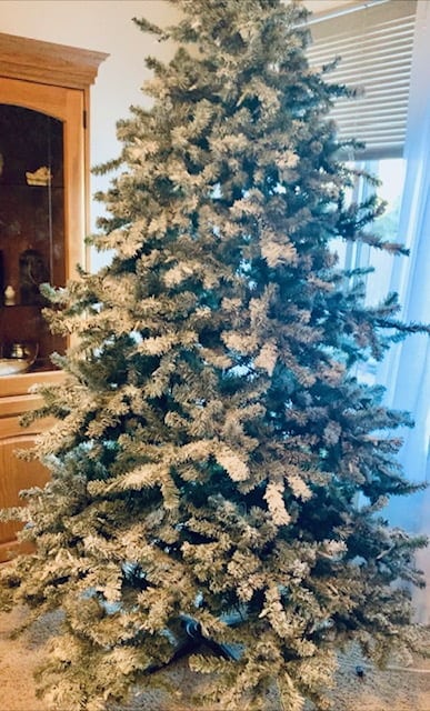 What Is The Best Way To Decorate A Christmas Tree Fully sprayed tree