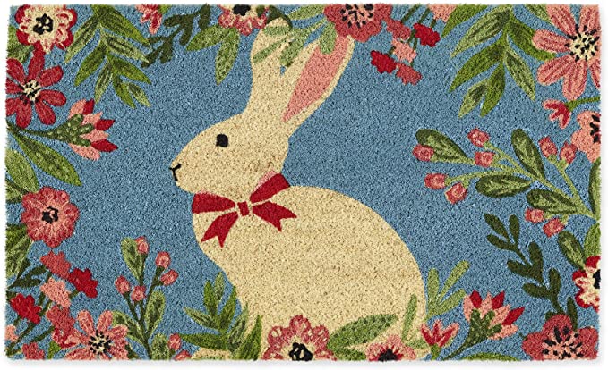 Bunny door mat