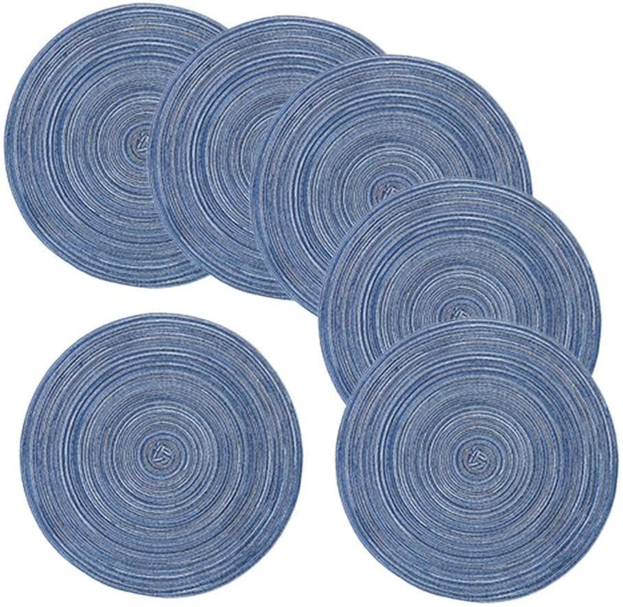 Blue placemats 