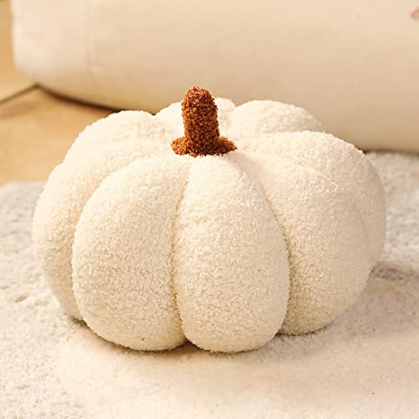 A fall pumpkin pillow