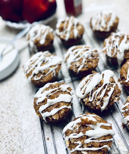 Do You Need To Be Eating Gluten Free The best apple streusel muffins with a glaze