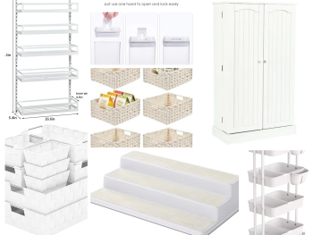 A picture of 7 ways to create a budget pantry