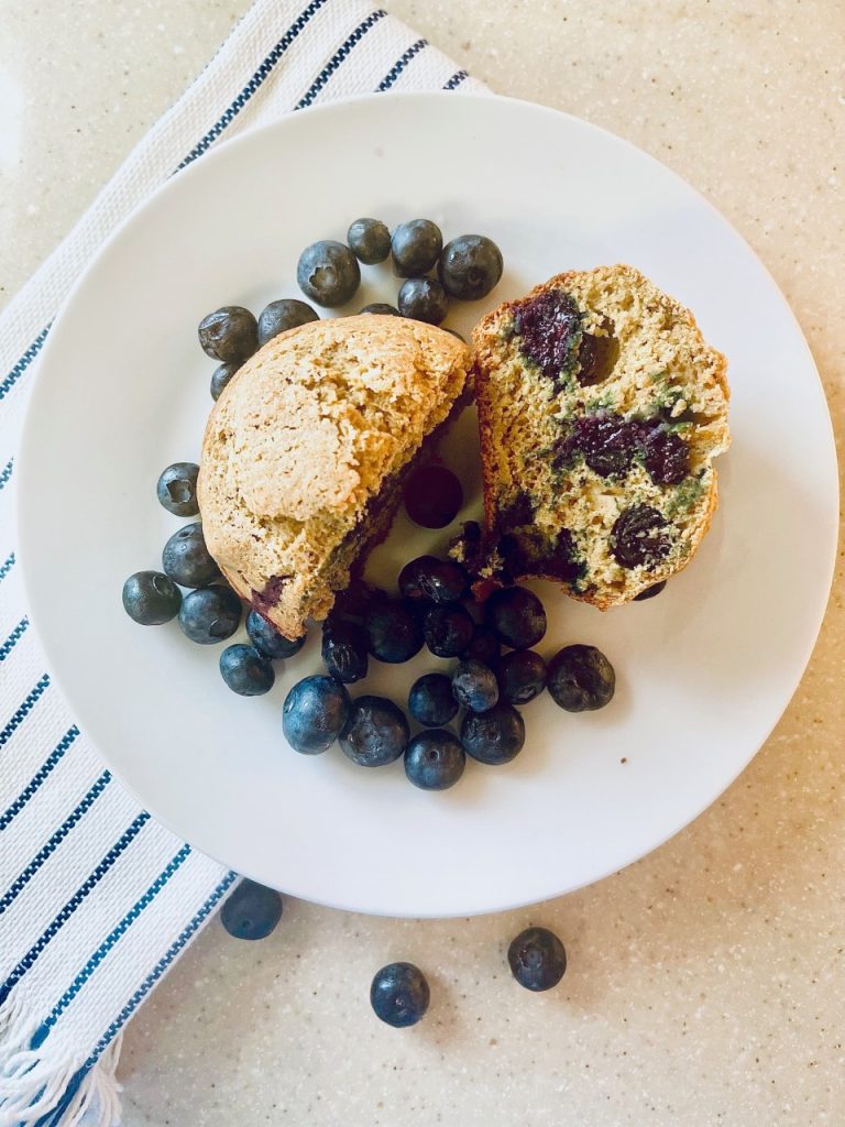 Do You Need To Be Eating Gluten Free  these are gluten free blueberry muffins