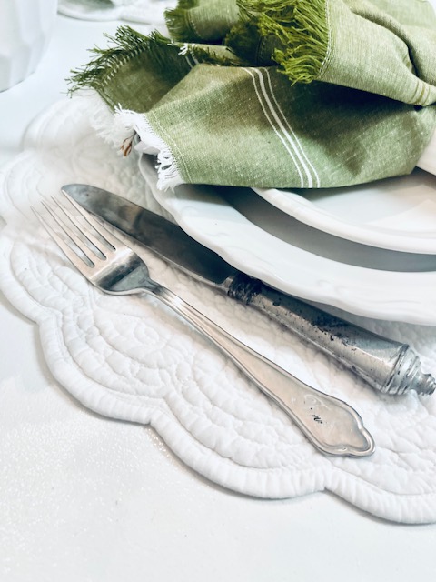 Do You Need To Be Eating Gluten Free How To Set A Simple Spring Table Scape with silverware