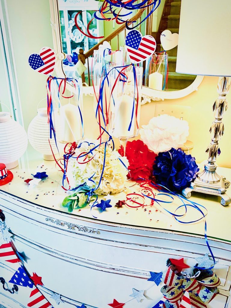 How To Celebrate The Best Memorial Day decorating the foyer