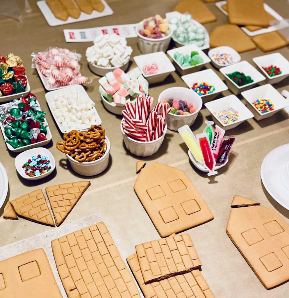 How to create the best gingerbread house Party